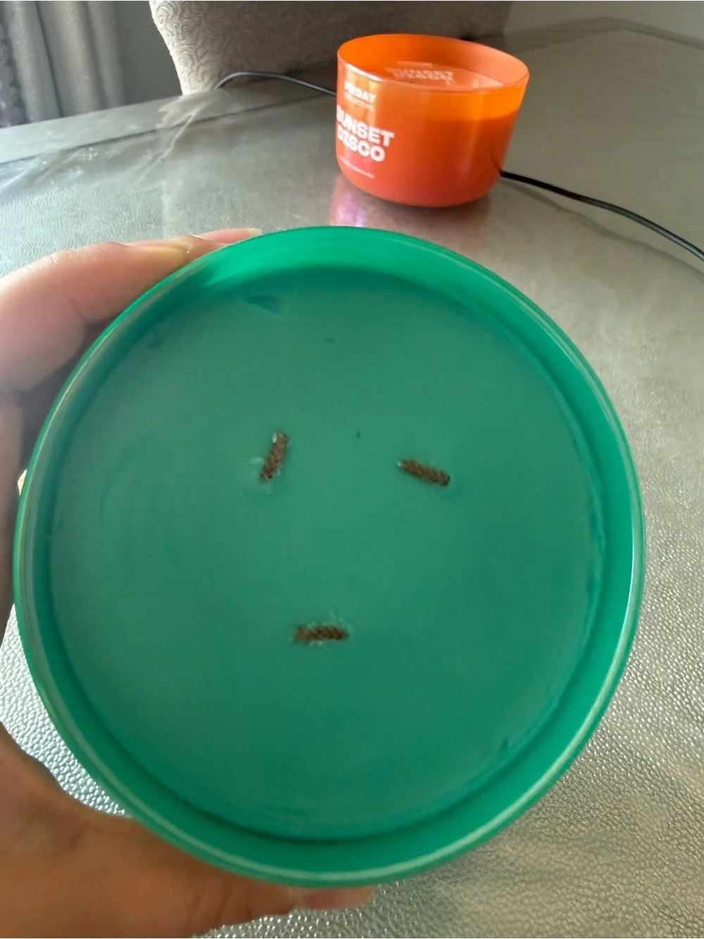 FRIDAY COLLECTIVE Flying Solo Candle - Teal Jar